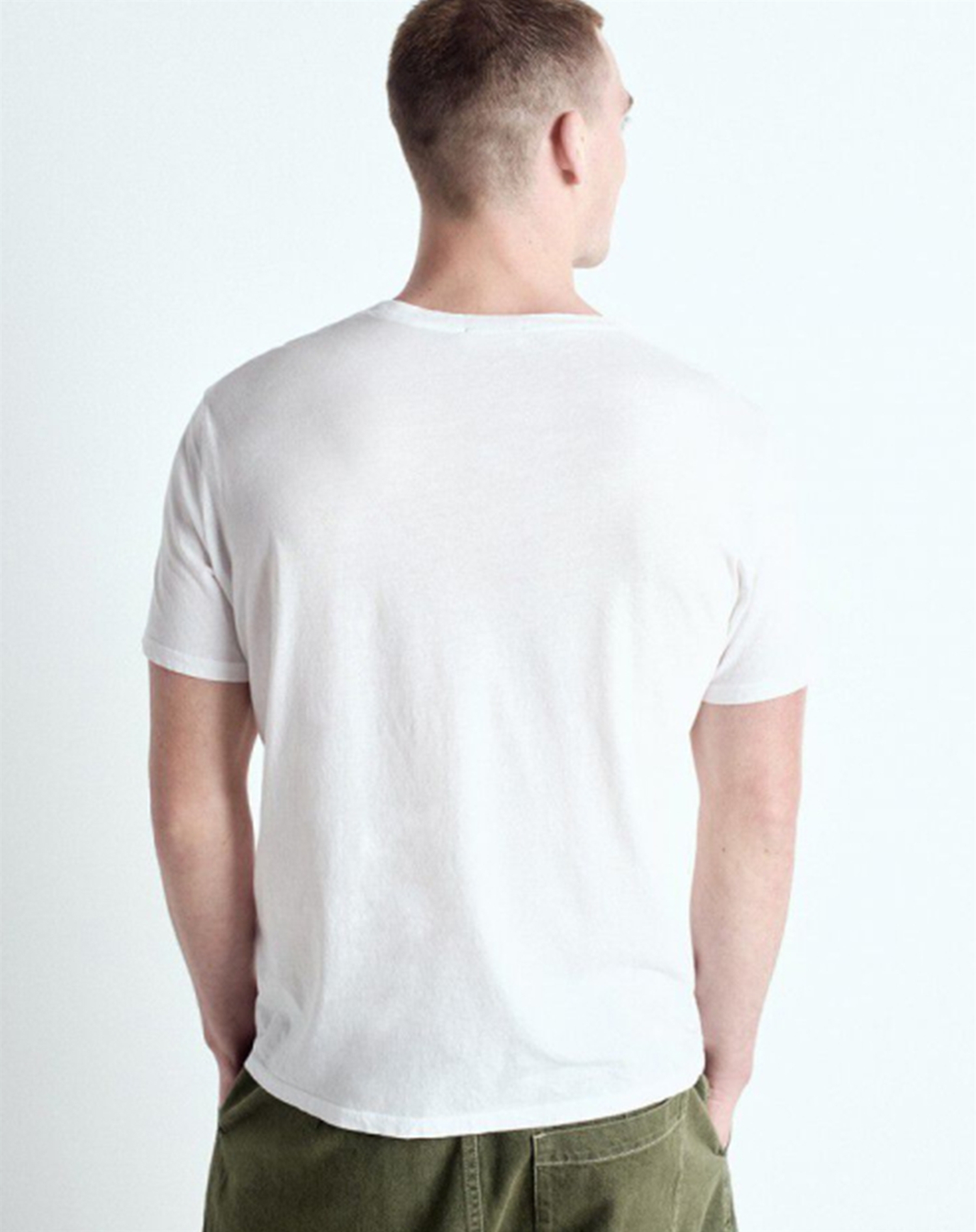 American Vintage Men - Decatur T-shirt - Blanc